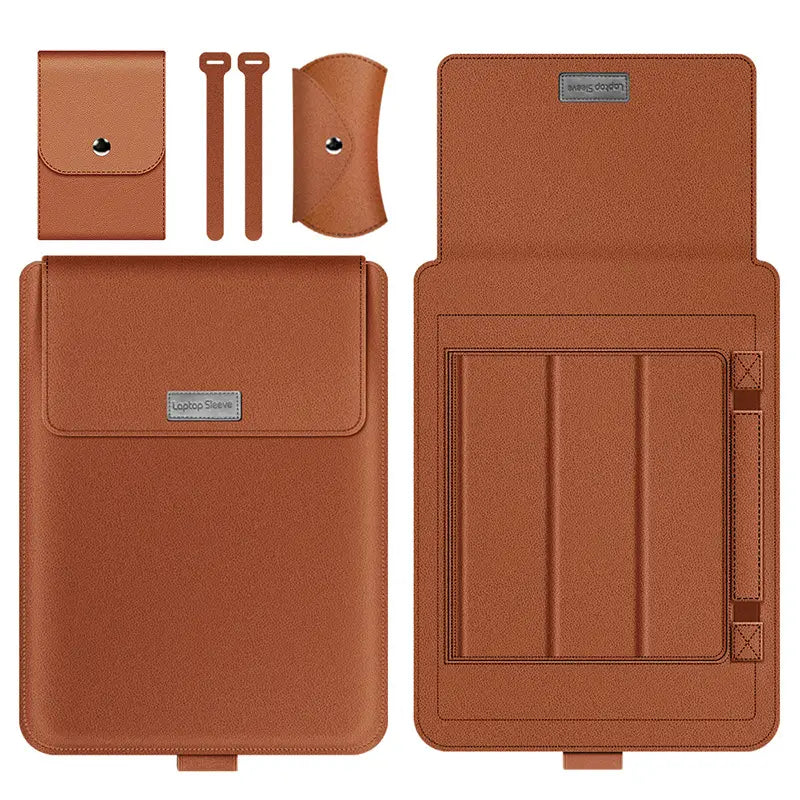 Flexora™ 4-in-1 Laptop Sleeve with Stand & Mouse Pad