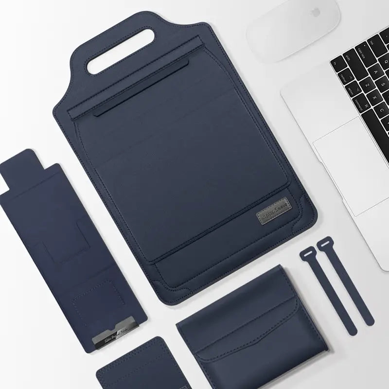 Carryvia™  4-in-1 Laptop Sleeve with Handle & Mouse Pad