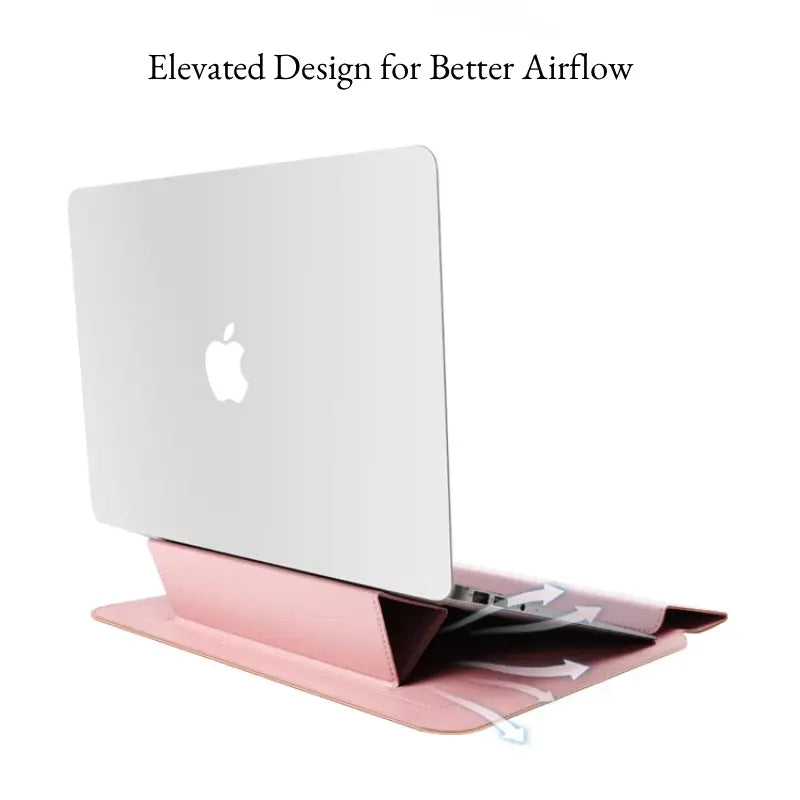 Elevio™ 3-in-1 Laptop Sleeve with Stand & Wrist Rest