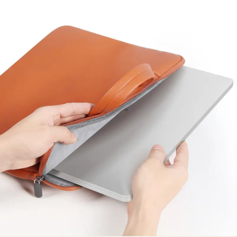 Laptop Tote Bag with Shoulder Strap & Accessory Pouch
