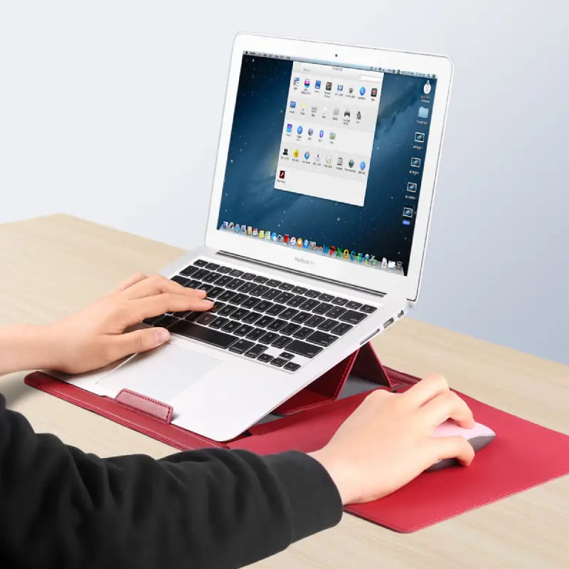 Carryvia™  4-in-1 Laptop Sleeve with Handle & Mouse Pad