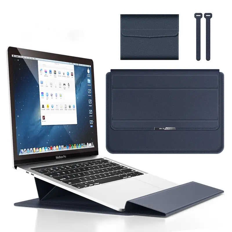 Elevio™ 3-in-1 Laptop Sleeve with Stand & Wrist Rest