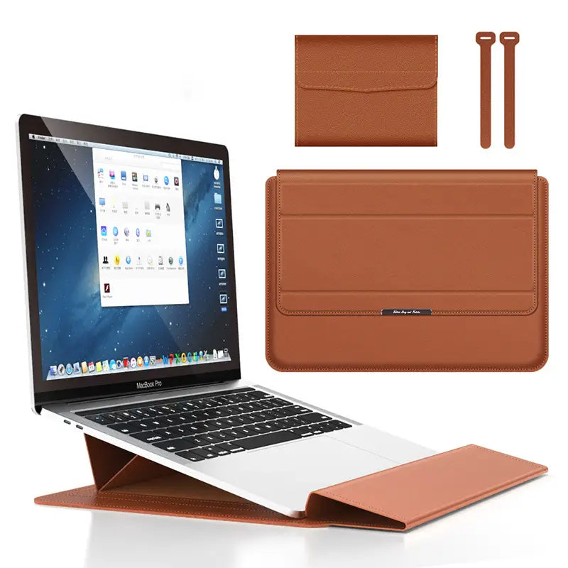 Elevio™ 3-in-1 Laptop Sleeve with Stand & Wrist Rest