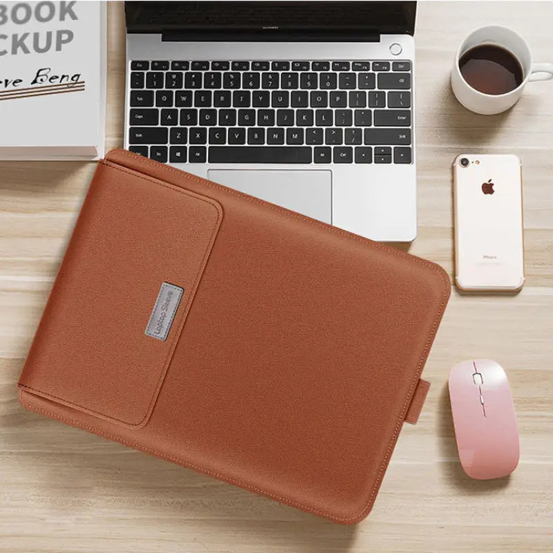 Flexora™ 4-in-1 Laptop Sleeve with Stand & Mouse Pad