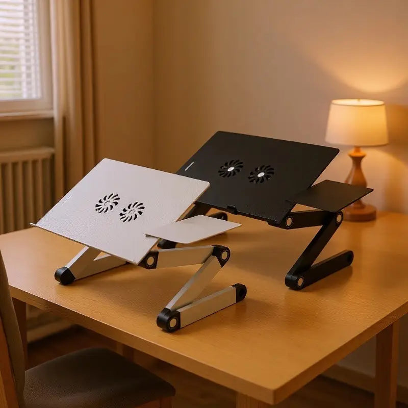 FLEXSTAND 360° – Adjustable Ergonomic Laptop Stand for Work, Relaxation & Reading