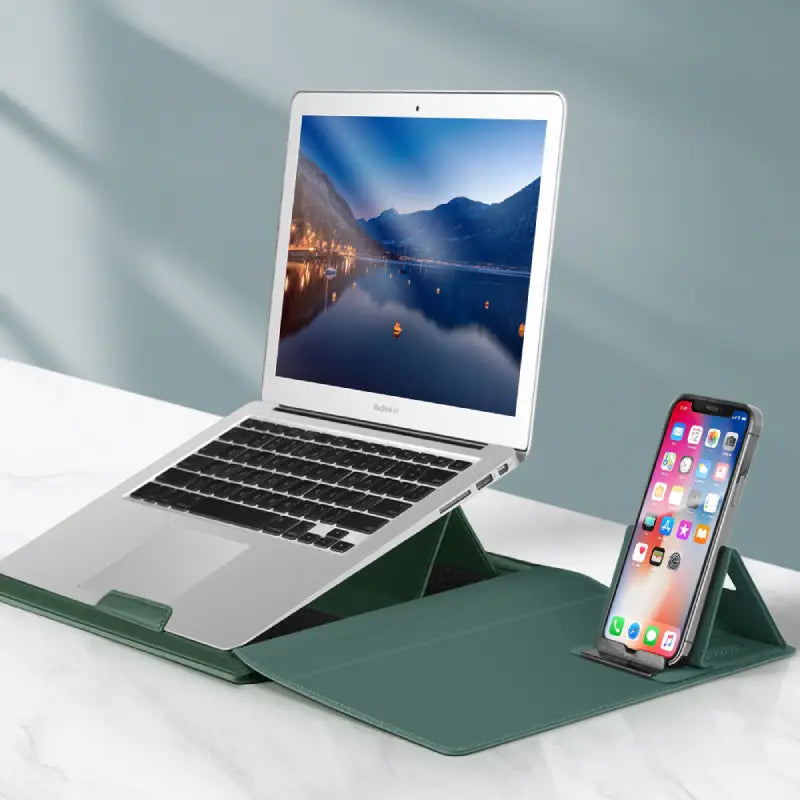 Carryvia™  4-in-1 Laptop Sleeve with Handle & Mouse Pad