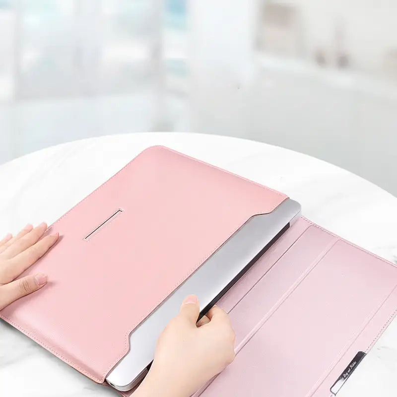 Elevio™ 3-in-1 Laptop Sleeve with Stand & Wrist Rest