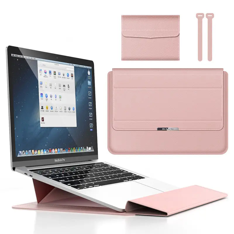 Elevio™ 3-in-1 Laptop Sleeve with Stand & Wrist Rest