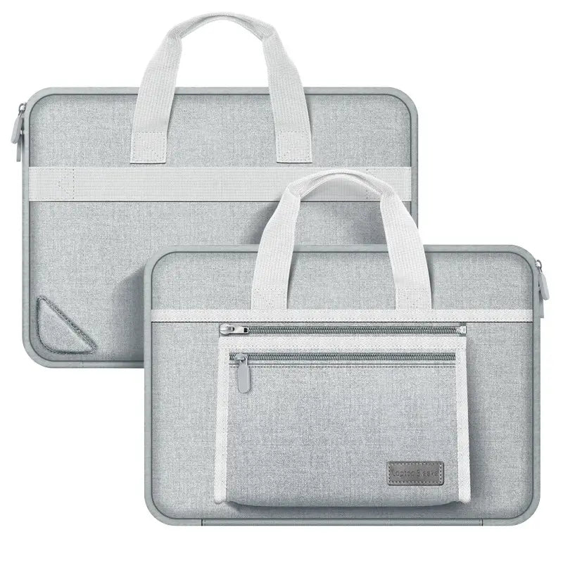 Laptop Tote Bag with Quick-Access Design & Detachable Accessory Pouch