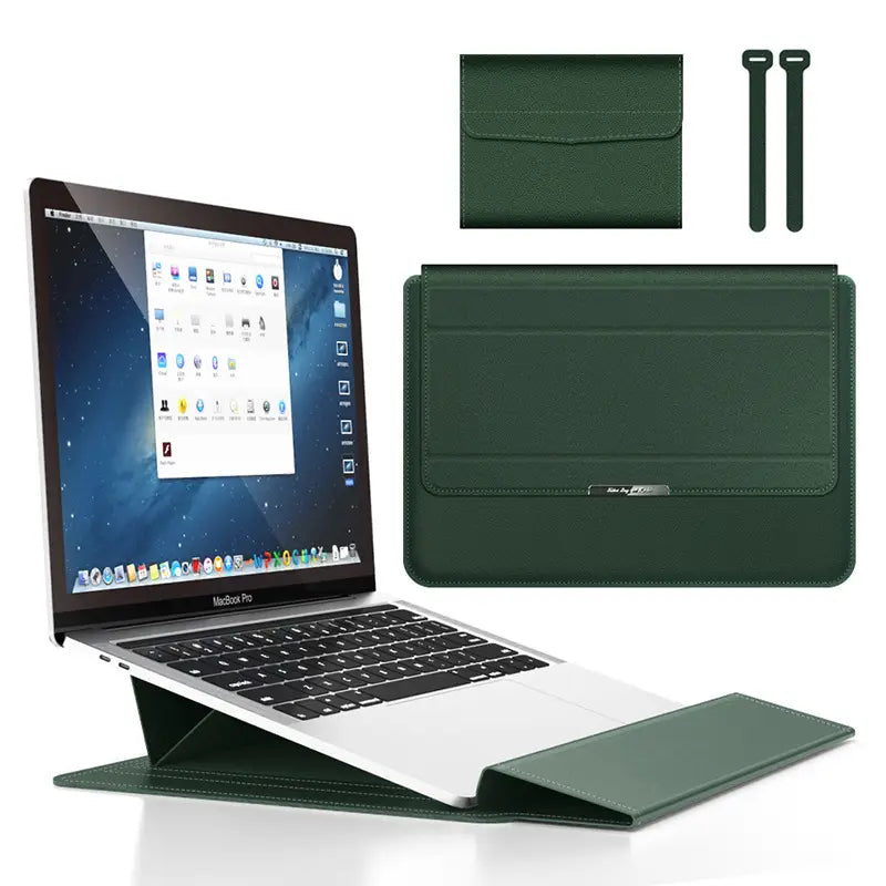 Elevio™ 3-in-1 Laptop Sleeve with Stand & Wrist Rest