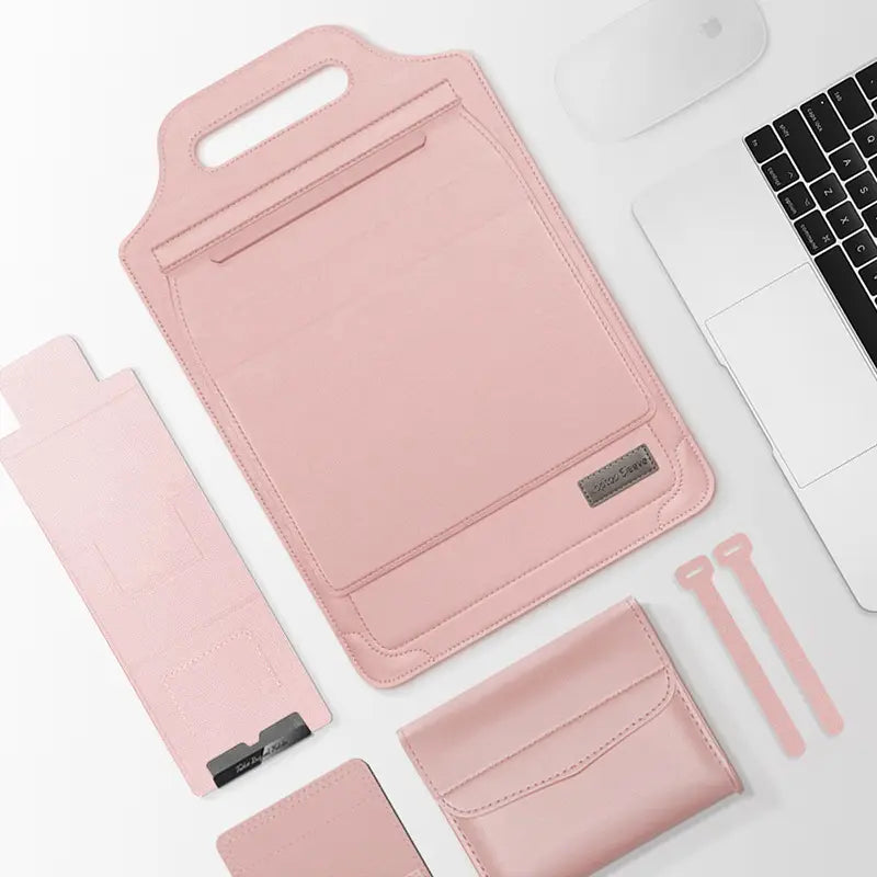 Carryvia™  4-in-1 Laptop Sleeve with Handle & Mouse Pad