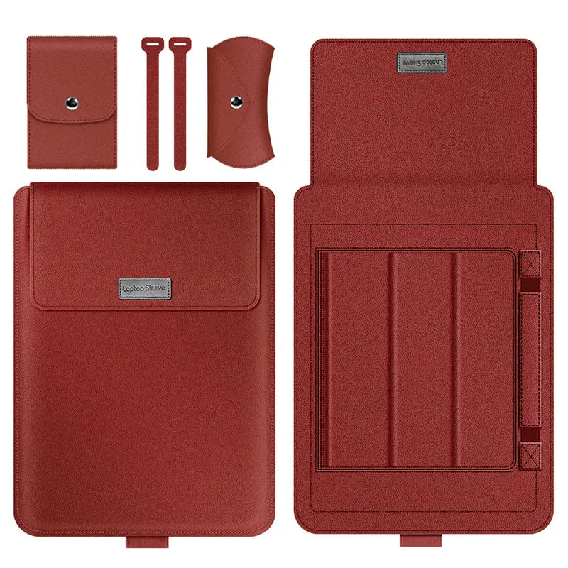 Flexora™ 4-in-1 Laptop Sleeve with Stand & Mouse Pad