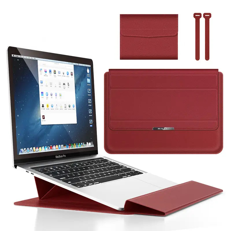 Elevio™ 3-in-1 Laptop Sleeve with Stand & Wrist Rest
